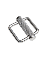 Stainless steel strap latch with brake  - Passage 50mm