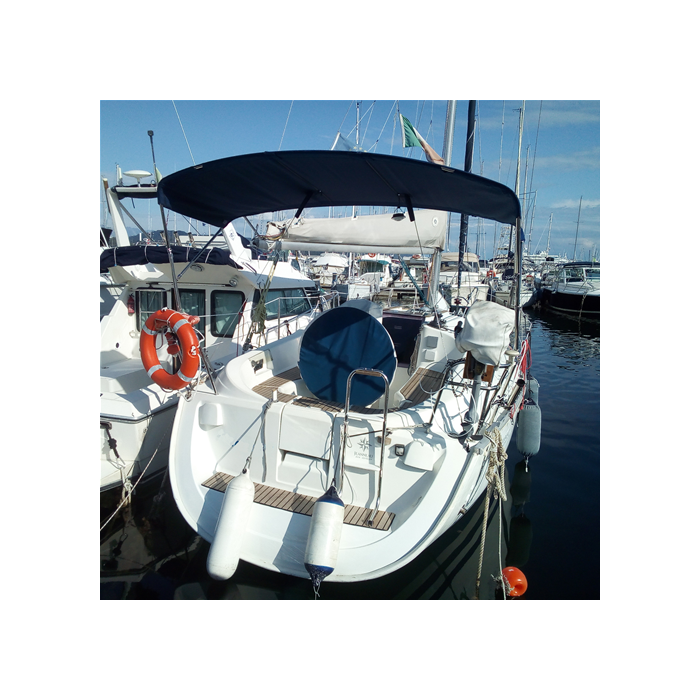 Bimini Top with 2 stainless steel arches Ø 25mm, for JEANNEAU Sun Odyssey 29.2