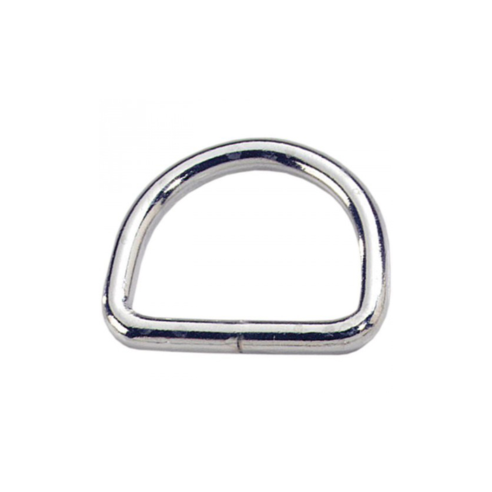 D-Ring aus rostfreiem Edelstahl