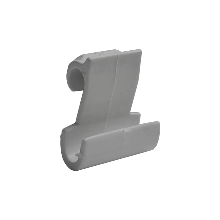 Paquete de 20 ganchos pequeños denilón gris para funda de neumático