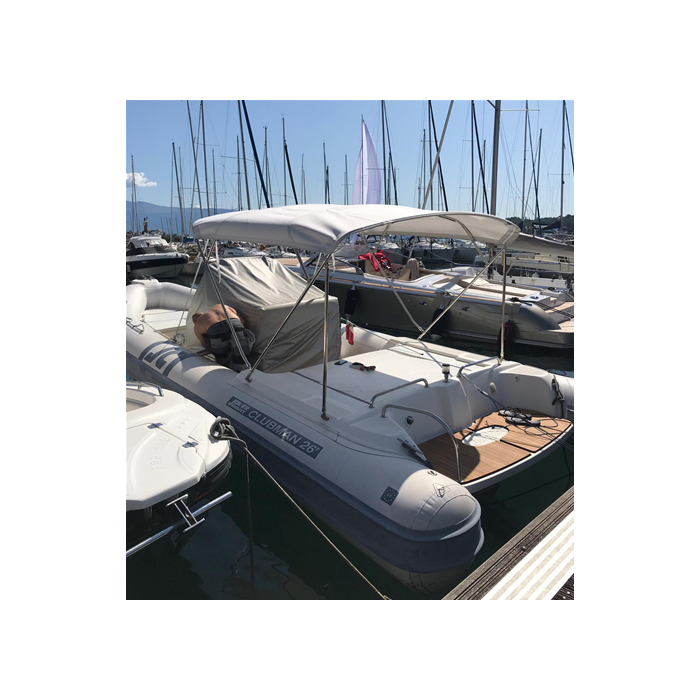 Toldo Bimini 4 arcos para  JOKER BOAT Clubman 26