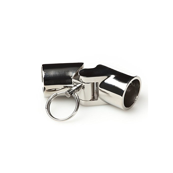Jointed hinge in AISI 316 stainless steel with pin