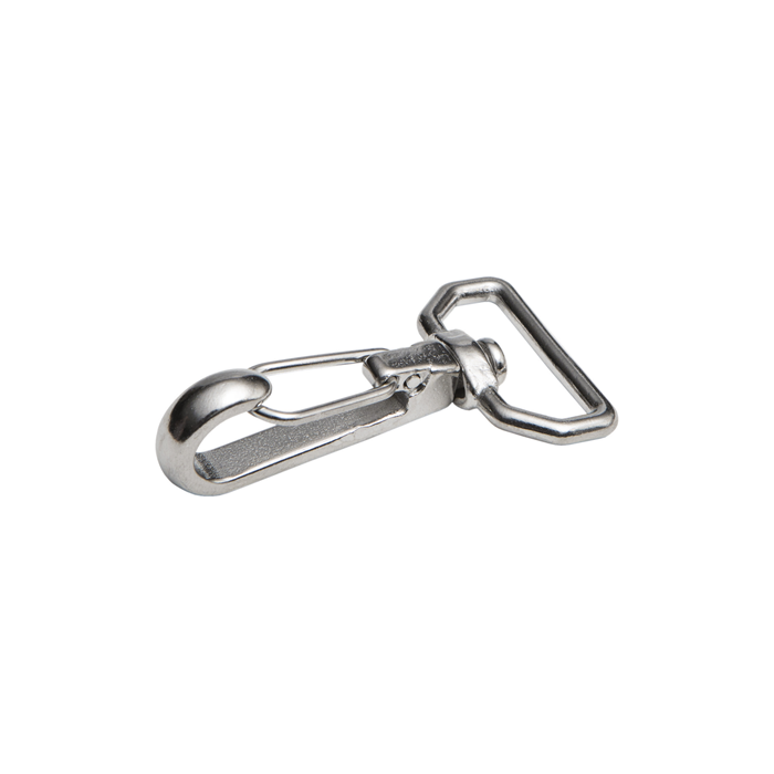 Mousqueton plat en acier inoxydable