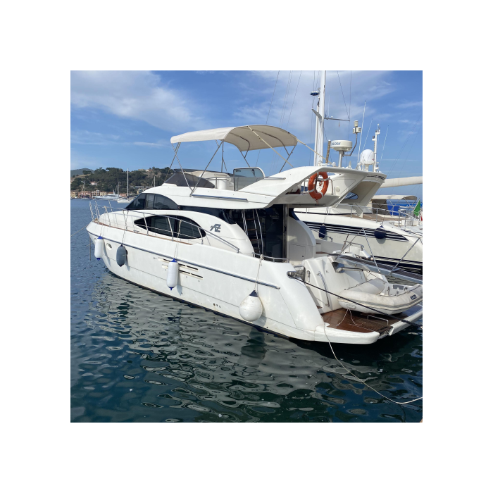Toldo Bimini 4 arcos para fly AZIMUT 52