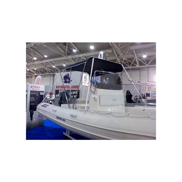Toldo Bimini escamoteable de acero inoxidable para JOKER BOAT 590 Coaster