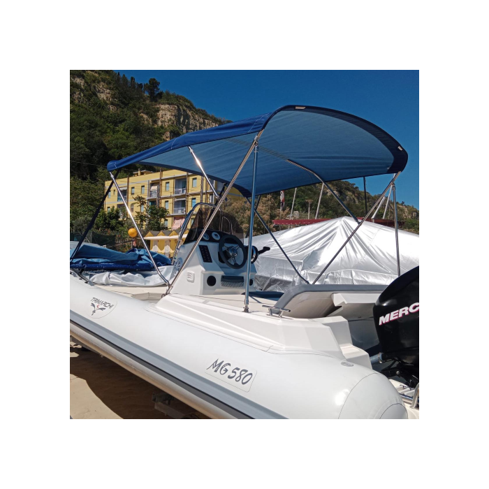 Toldo Bimini 3 arcos para TRIMARCHI MG 580