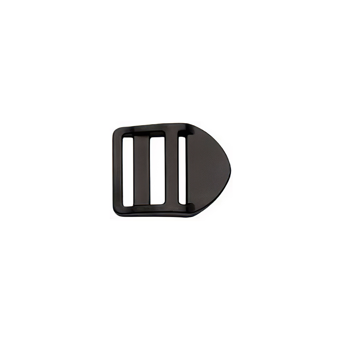 Three ways black nylon buckle