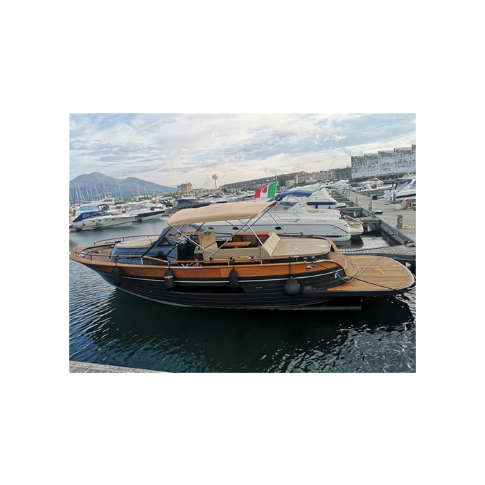 Toldo Bimini 4 arcos para POSITANO 38 Open