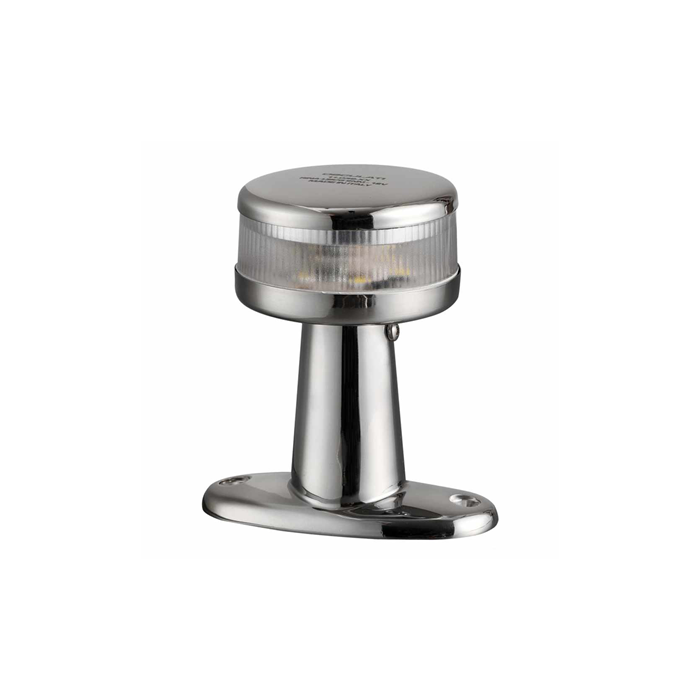 Luz de navegación Fondeo 360° con surgente luminosa LED en acero inoxidable