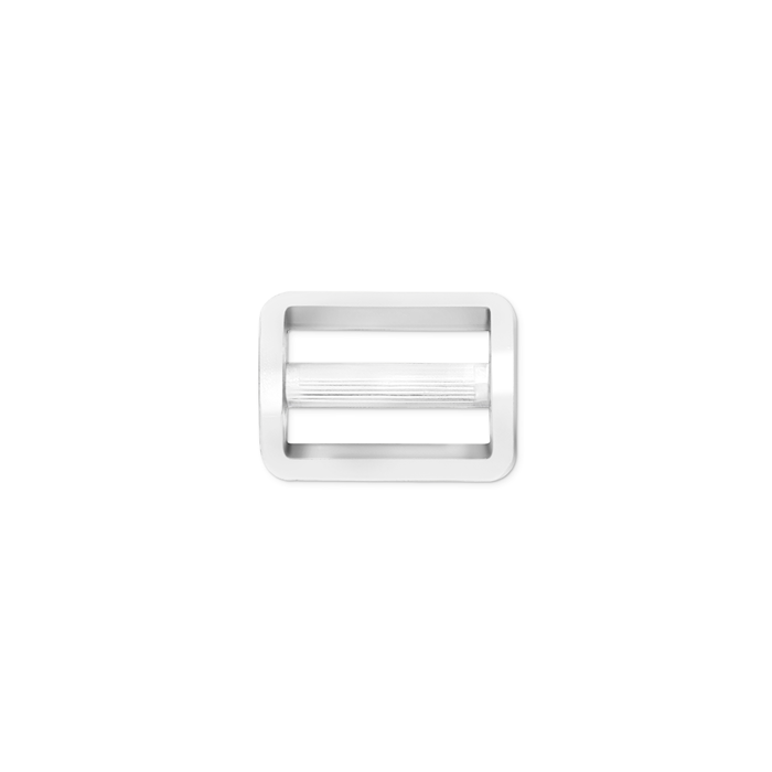 White nylon two-lights regulating loop buckle