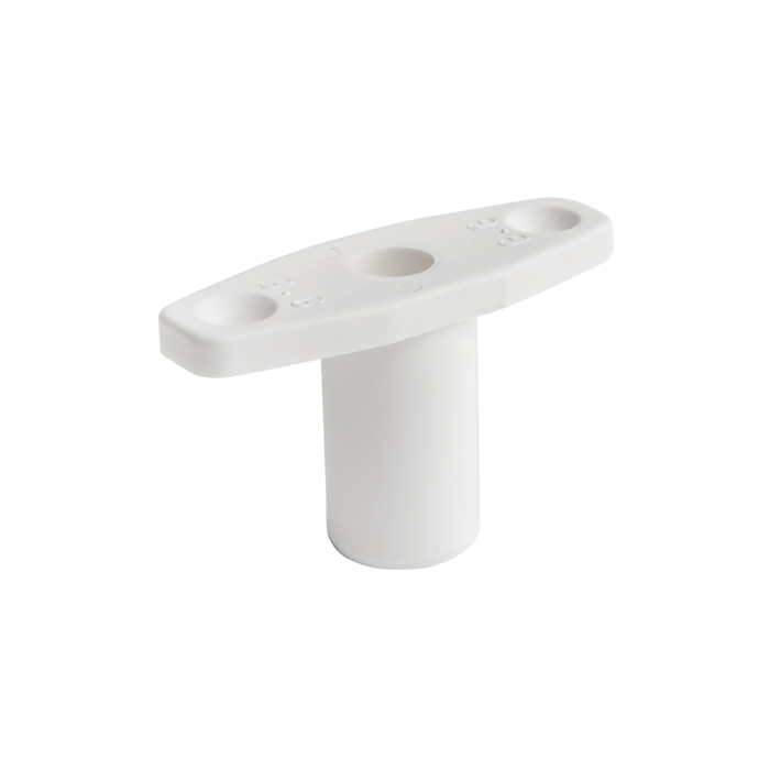 White nylon rowlock attachment