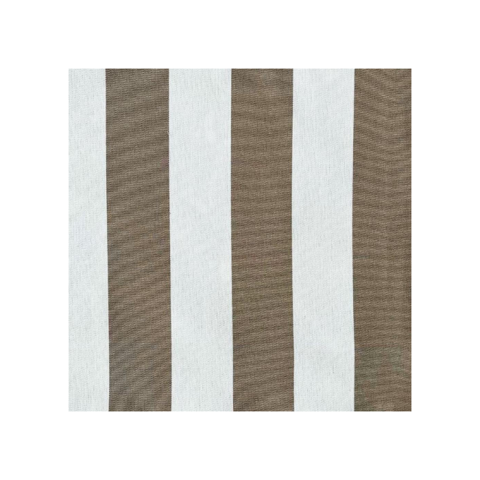 3 meter roll - acrylic stripe fabric for outer cushions - sand