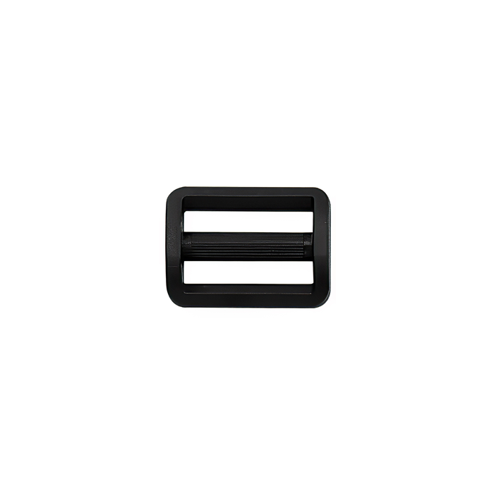 Black nylon two-lights regulating loop buckle