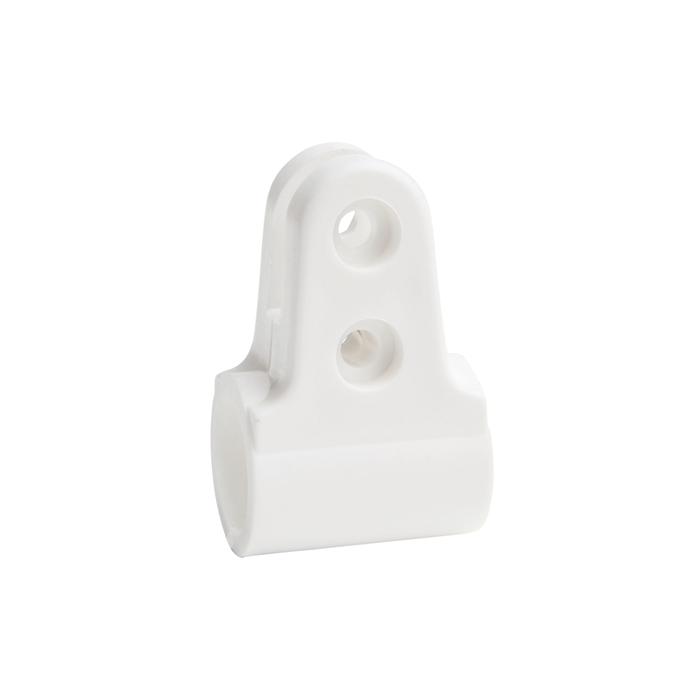 White nylon jaw slide Ø20mm