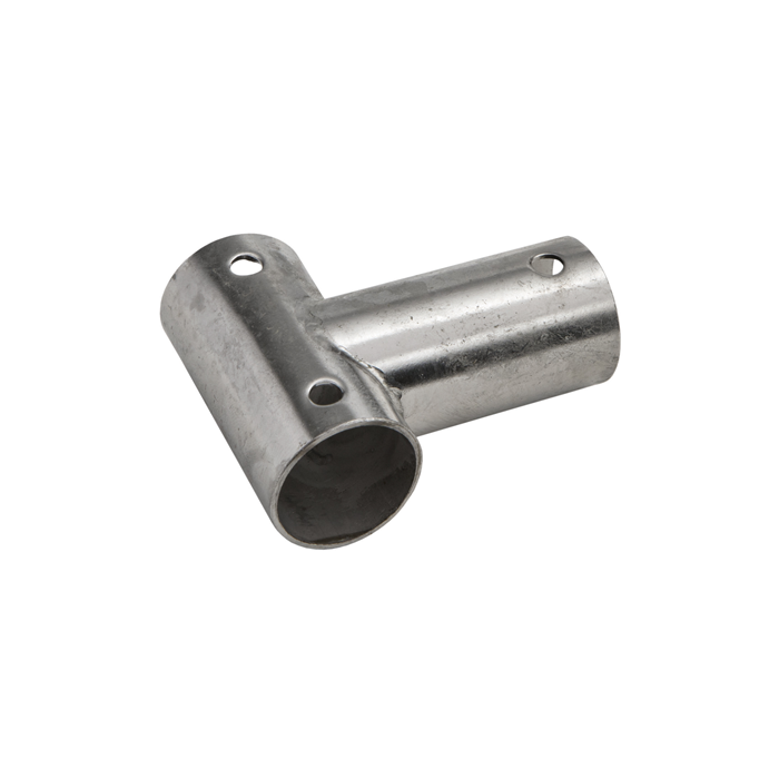 Welded stainless steel Tee, 90°