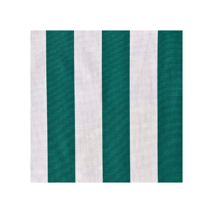 3 meter roll - acrylic stripe fabric for outer cushions - green