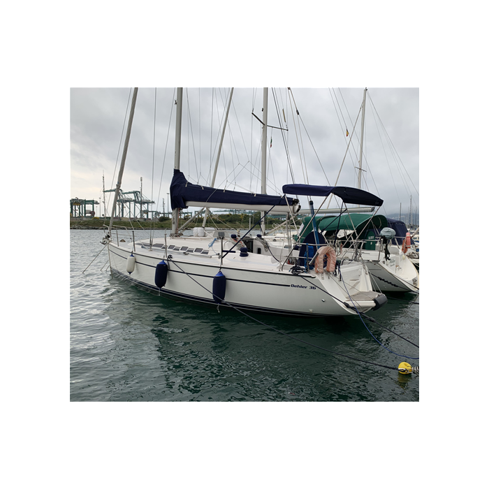 Bimini Top 2 arches for DEHLER 36