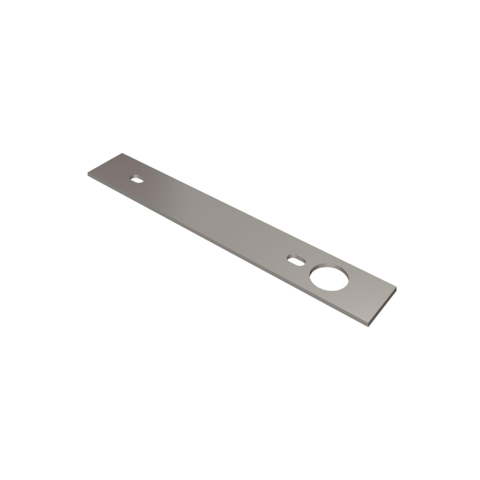 Contraplaca inferior para roll bar en acero inoxidable 304