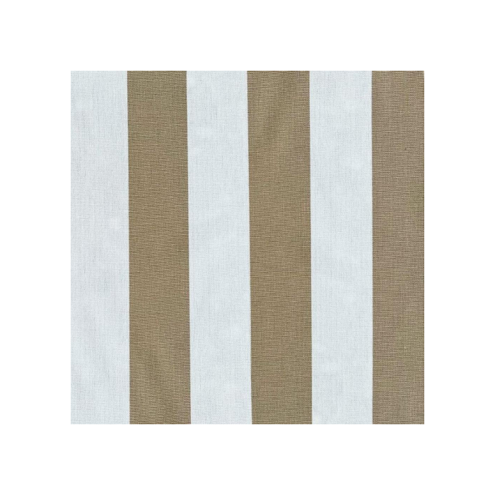 Rouleau de 3 mètres - tissu acrylique rayé pour coussins extérieurs - crema