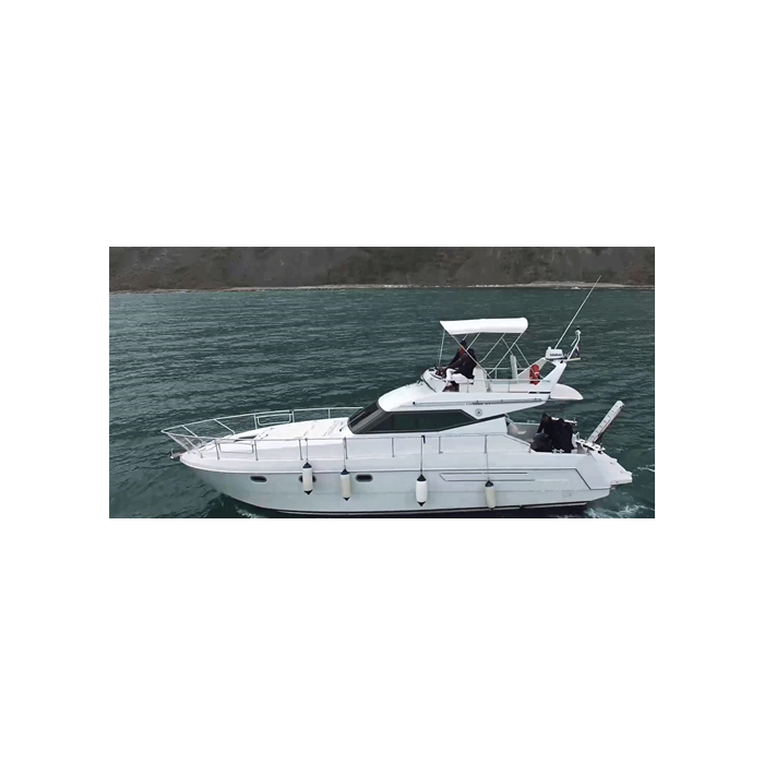 Toldo Bimini de acero inoxidable, 3 arcos para RAFFAELLI THYFON FLY