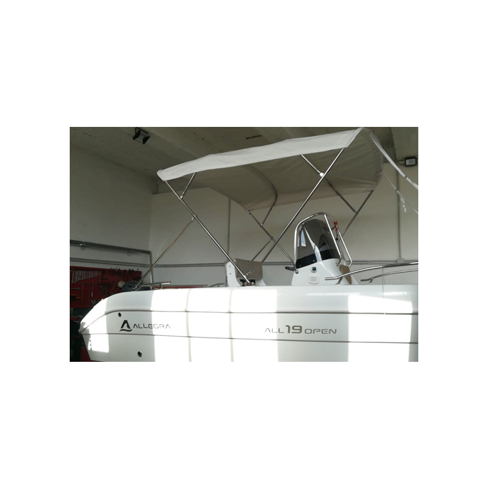 Bimini Top 4 arches for ALLEGRA 19 Open