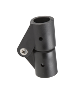 Black nylon articulated joint Ø20mm