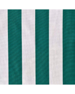3 meter roll - acrylic stripe fabric for outer cushions - green