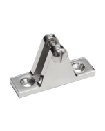 Stainless steel flat deck hinge with screw