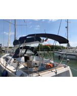 Stainless steel Bimini Top, 2 arches for GRAND SOLEIL 40 B&C