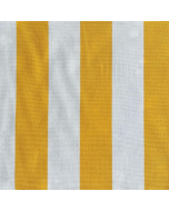 Rollo de 3 metros - tela de acrílico a rayas para cojines exteriores - amarillo