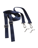 Pair of blue cord straps - 25mm