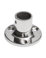 Stainless steel round tube base