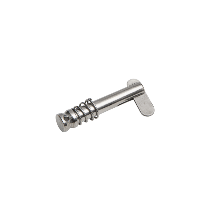 Removable stainless steel drop nose pin