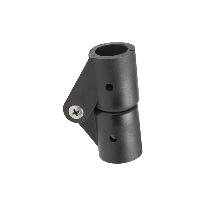 Black nylon articulated joint Ø20mm
