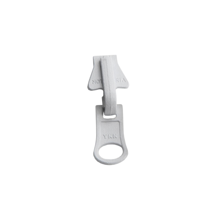 White slider for YKK 8mm coil chain zipper