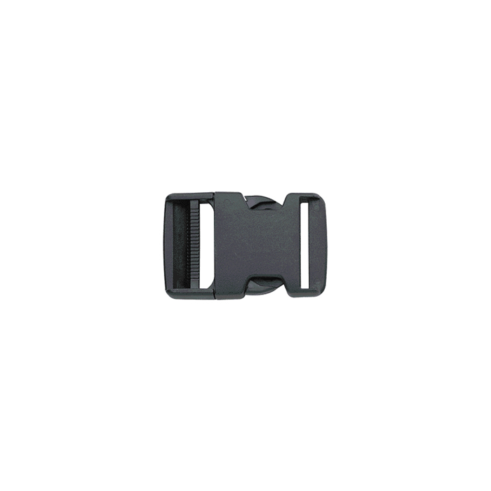 Snap buckle size 25mm - Black