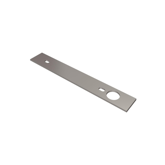 Lower counterplate for roll bar in 304 stainless steel