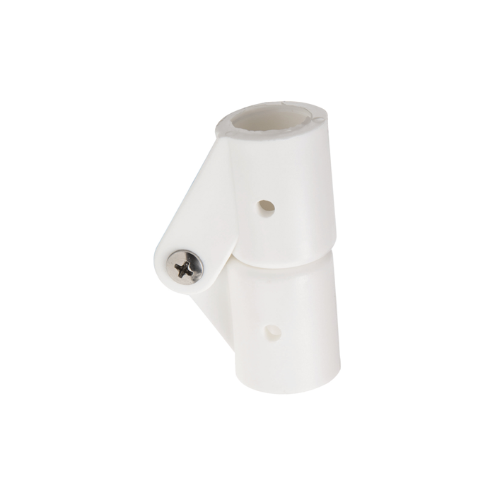 White nylon articulated joint Ø20mm