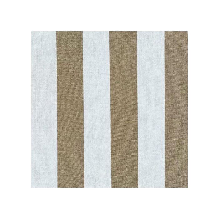 3 meter roll - acrylic stripe fabric for outer cushions - cream