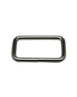 Anillo rectangular de acero inoxidable