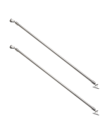 Brazos de soporte de acero inox Ø25mm