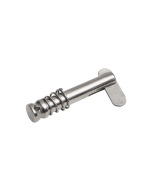 Removable stainless steel drop nose pin