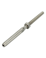 Terminal roscado de presión de acero inoxidable para cable Ø3mm