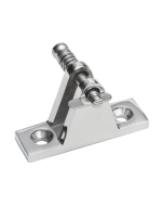 Soporte recto de acero inoxidable con perno amovible
