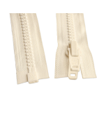 Cremallera divisible YKK divisible beige malla 10mm