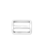 White nylon two-lights regulating loop buckle