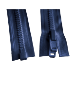 Cremallera YKK divisble azul, malla 10mm