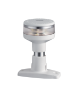 Luz de navegación fondeo 360° con surgente luminosa LED en plástico blanco