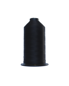 Polyester thread count 40 - various colours - Spola da 3000mt, Nero