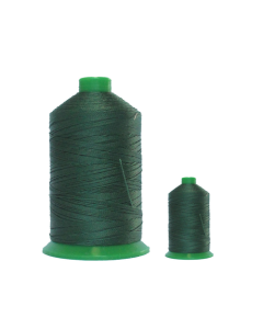 Nähgarnspule aus Polyester Titer 30 - verschiedene Farben - Spola da 3000mt, Verde scuro